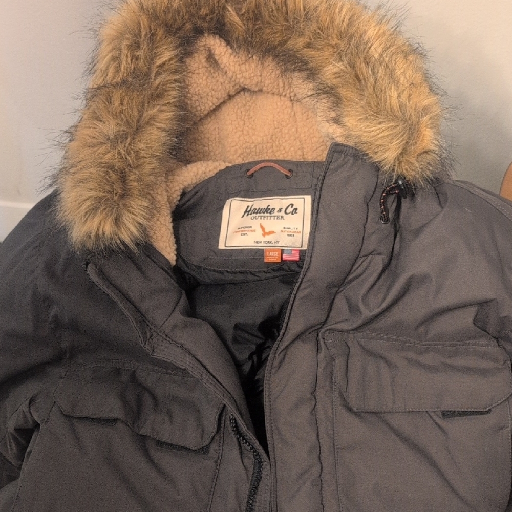 Hawke & Co Men's Dark Gray Insulated Jacket